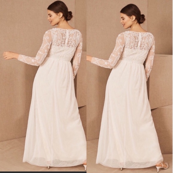 Anthropologie x BHLDN Sinclair Embellished Dress - Picture 2 of 12